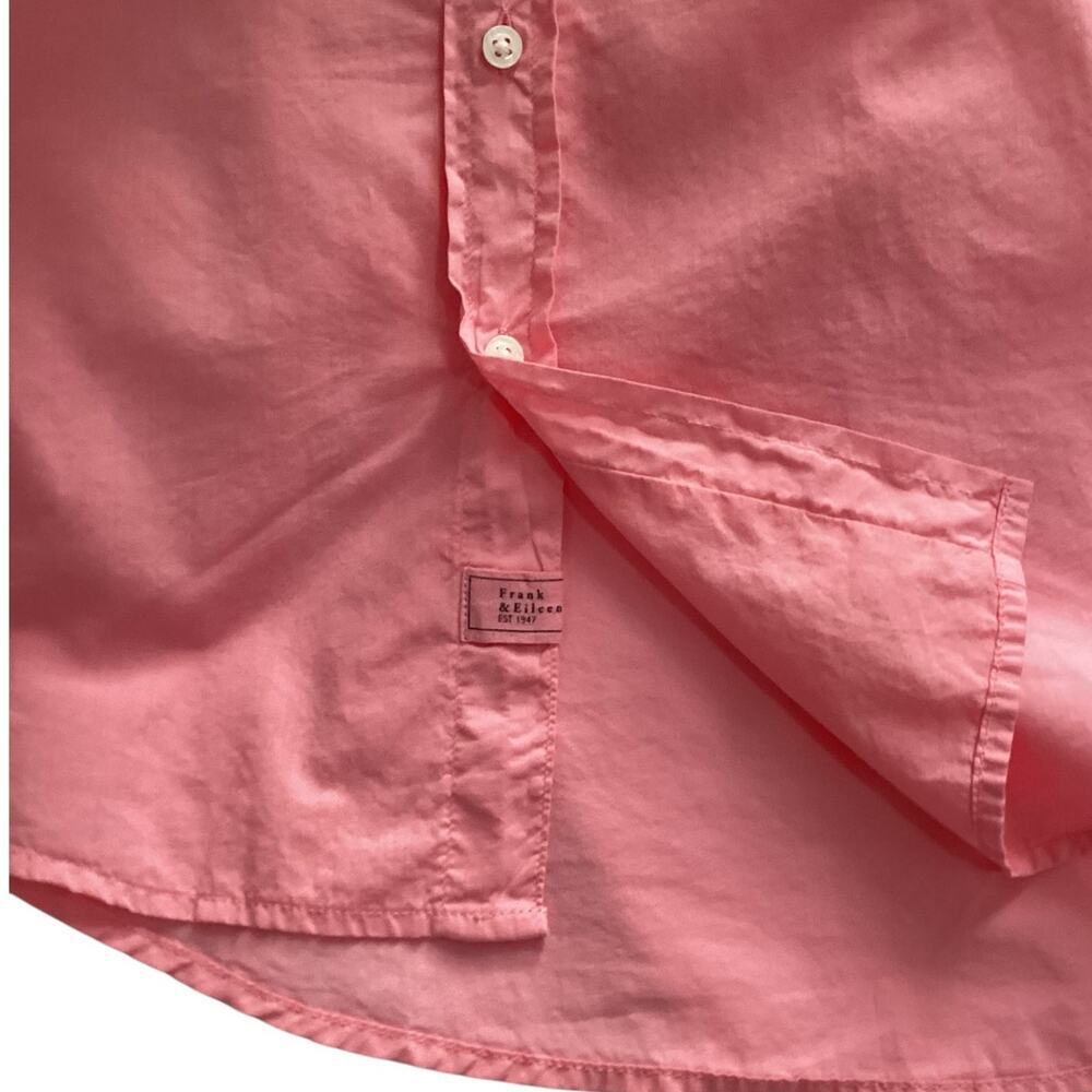 Frank & Eileen Mary Button Up Classic Shirtdress Mini In Cotton Candy Size XS - Picture 12 of 14
